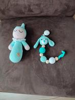 Nieuw gehaakt slaap popje en speenkoord voor de baby, Ophalen of Verzenden, Nieuw, Kraamcadeau