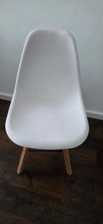 Witte Stoel, Huis en Inrichting, Gebruikt, Wit, Ophalen, Hout