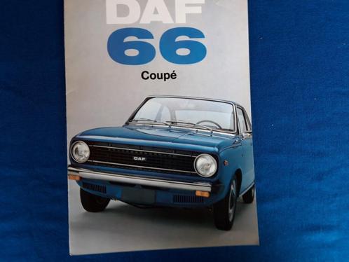 Folder Daf 66 Coupé modeljaar 1973 Frans, Boeken, Auto's | Folders en Tijdschriften, Zo goed als nieuw, Overige merken, Ophalen of Verzenden