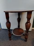 Rond houten tafeltje, Antiek en Kunst, Ophalen