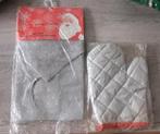 Kerst Tafelkleed & Ovenwant Set - Nieuw!, Ophalen of Verzenden, Nieuw, Grijs, Tafelkleed of Tafelzeil