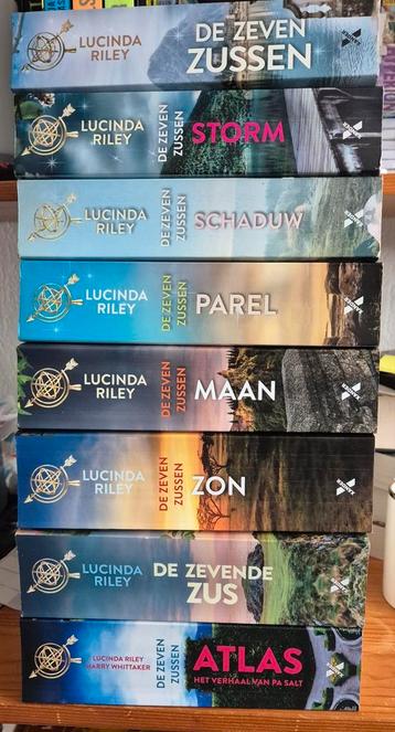 Lucinda Riley De Zeven Zussen serie 8x Compleet.  beschikbaar voor biedingen