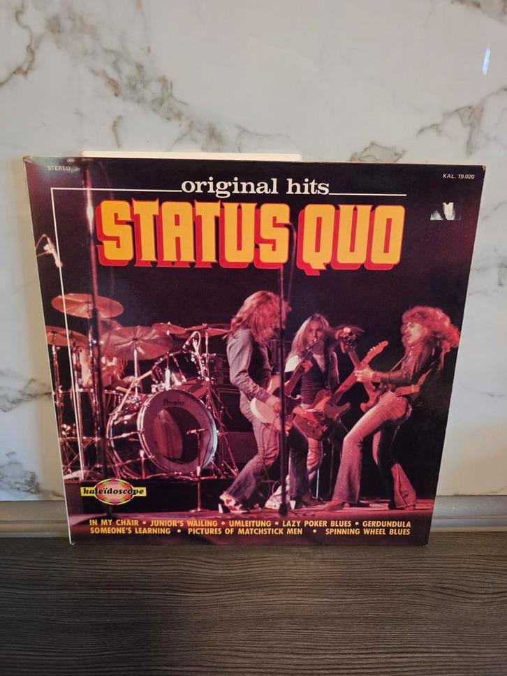 Status Quo – Original Hits LP (France Kaleidoscope), Cd's en Dvd's, Vinyl | Rock, Zo goed als nieuw, Poprock, 12 inch, Ophalen of Verzenden