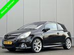 Opel Corsa 1.6-16V T OPC - nap! - airco - cruise -, Auto's, 65 €/maand, Gebruikt, Zwart, Leder en Stof