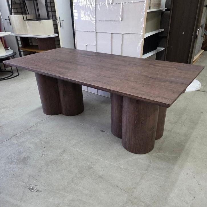 Eettafel Anh MDF, 210 x 100cm Mokka van Nohr, Antiek en Kunst, Antiek | Meubels | Tafels, Ophalen