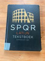 SPQR Latijn tekstboek gymnasium 1, 2 & 3, Gelezen, Ophalen of Verzenden, VWO, Latijn