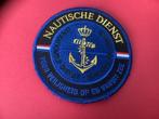 Badge van de Marine met velro, Ophalen of Verzenden, Marine, Nederland, Embleem of Badge
