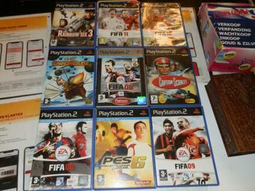 Playstation 2 spellen GROTE PARTIJ VOORRAAD. beschikbaar voor biedingen