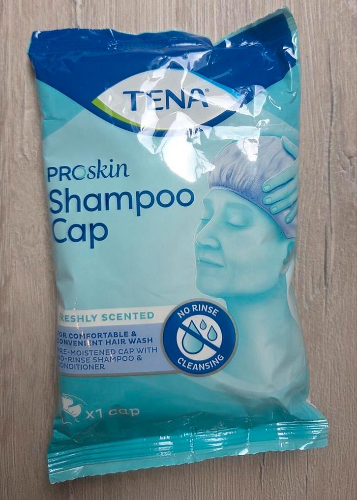 TENA ProSkin Shampoo Cap - Douchemuts, Diversen, Verpleegmiddelen, Nieuw, Ophalen of Verzenden