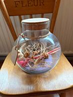 Decoratie pot met droogbloemen, Huis en Inrichting, Woonaccessoires | Stolpen, Ophalen of Verzenden, Zo goed als nieuw