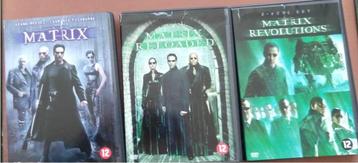 Keanu Reeves DVD 's VHS (o.a. Matrix) - hoeft niet in 1 koop beschikbaar voor biedingen