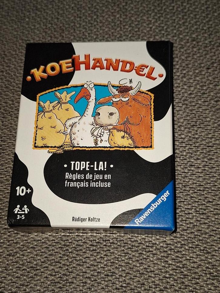 Koehandel, nieuw!, Hobby en Vrije tijd, Gezelschapsspellen | Kaartspellen, Nieuw, Drie of vier spelers, Vijf spelers of meer, Ophalen of Verzenden