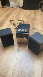 Lenco MC-150 Radio CD speler. Nieuw Zonder afstandsbediening, Ophalen, Nieuw, Minder dan 60 watt, Front, Rear of Stereo speakers