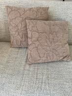 Beige kussens, Ophalen, Gebruikt, Beige, Vierkant