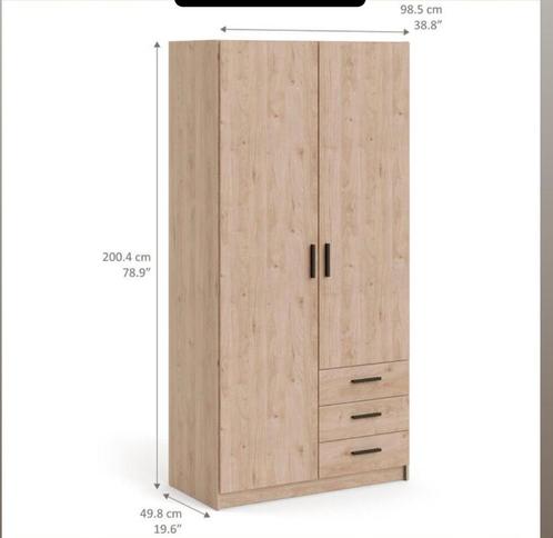 NIEUWE KLEDING KAST / OPBERGKAST, Huis en Inrichting, Kasten | Kledingkasten, Zo goed als nieuw, 50 tot 75 cm, Ophalen