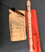 Höhner blokfluit model 9516, met hoes ,rager+boekje zgan, Muziek en Instrumenten, Blaasinstrumenten | Blokfluiten, Ophalen of Verzenden