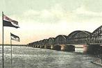 900888	Hollands Diep	Moerdijk 	Spoorbrug 1914	Ansichtkaart	G, Ophalen of Verzenden, Voor 1920, Gelopen, Noord-Brabant