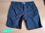 Blauwe korte broek denim co w32/ chino short, Ophalen of Verzenden, Zo goed als nieuw, Blauw, Denim Co