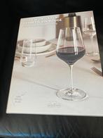 Gusto Rode Wijnglazen - Nieuw in Doos, Ophalen, Overige kleuren, Nieuw, Glas