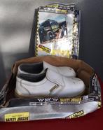 Veiligheidschoenen wit met ijzeren neus Safety Jogger, Ophalen of Verzenden, Gebruikt