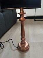 Lamp met voet & kap (gebruikt), Huis en Inrichting, Lampen | Tafellampen, Ophalen of Verzenden, Gebruikt, Metaal, 50 tot 75 cm