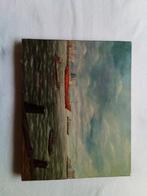 Vintage schilderij van een bootje, Ophalen of Verzenden