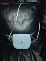 Michael Kors Lichtblauwe Schoudertas leer, Ophalen of Verzenden