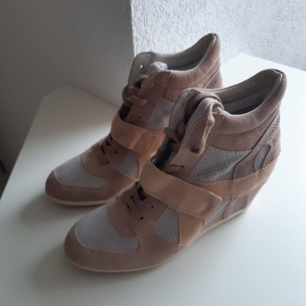 Bowie Ash Wedge Sneakers Limited Edition, Kleding | Dames, Ophalen of Verzenden, Bowie Ash, Beige, Sneakers of Gympen