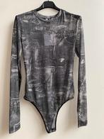 LUMINA mesh body jeansblauw of grijs mt TU, Kleding | Dames, Tops, Prato, Italie, LUMINA, -, Verzenden