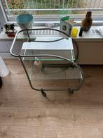Art deco serveerwagen, Huis en Inrichting, Ophalen, Minder dan 55 cm, Gebruikt, Overige vormen