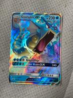 Gyarados GX - Licht Beschadigd, Ophalen of Verzenden, Gebruikt, Losse kaart