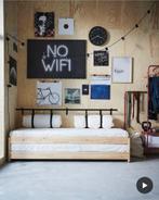 2 x Ikea Utåker Stapelbed, Huis en Inrichting, Ophalen, Eenpersoons, Hout, 90 cm