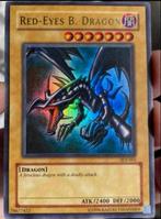 Yu-Gi-Oh! Red Eyes Black Dragon SDJ Old US Print M/NM !, Hobby en Vrije tijd, Verzamelkaartspellen | Yu-gi-Oh!, Verzenden, Zo goed als nieuw