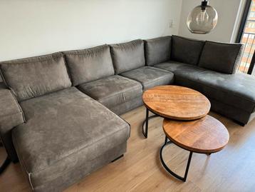 Grote hoekbank - Stijlvol en comfortabel! beschikbaar voor biedingen
