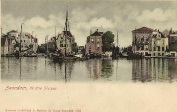 Zaandam, de drie Sluizen - ongelopen beschikbaar voor biedingen