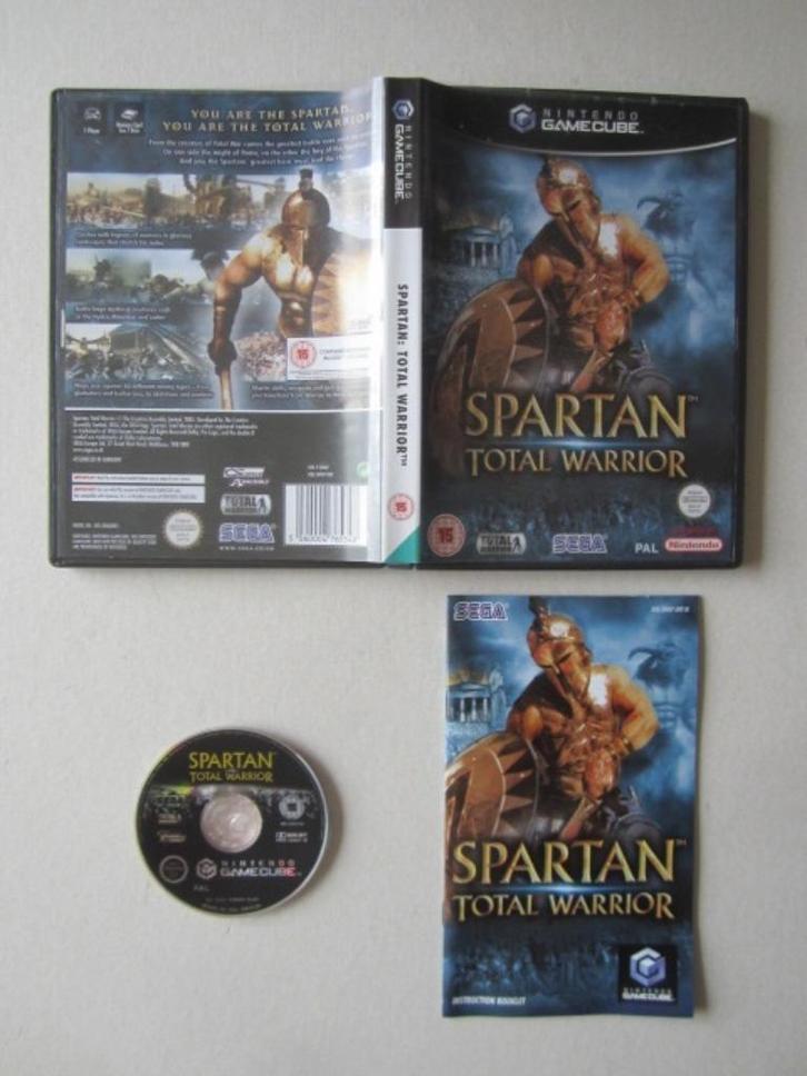 Spartan total warrior Nintendo Gamecube, Spelcomputers en Games, Games | Nintendo GameCube, Nieuw, Avontuur en Actie, 1 speler