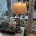 Schemerlamp kap met roosjes, Ophalen of Verzenden, Gebruikt, Minder dan 50 cm