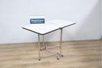 Vintage Chroom/Witte Formica Klaptafel, Ophalen of Verzenden
