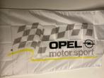 Opel motorsport deco vlag garage werkplaats, Ophalen of Verzenden, Zo goed als nieuw, Auto's
