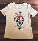 Gerry Weber t-shirt (M), Maat 38/40 (M), Wit, Ophalen of Verzenden, Zo goed als nieuw