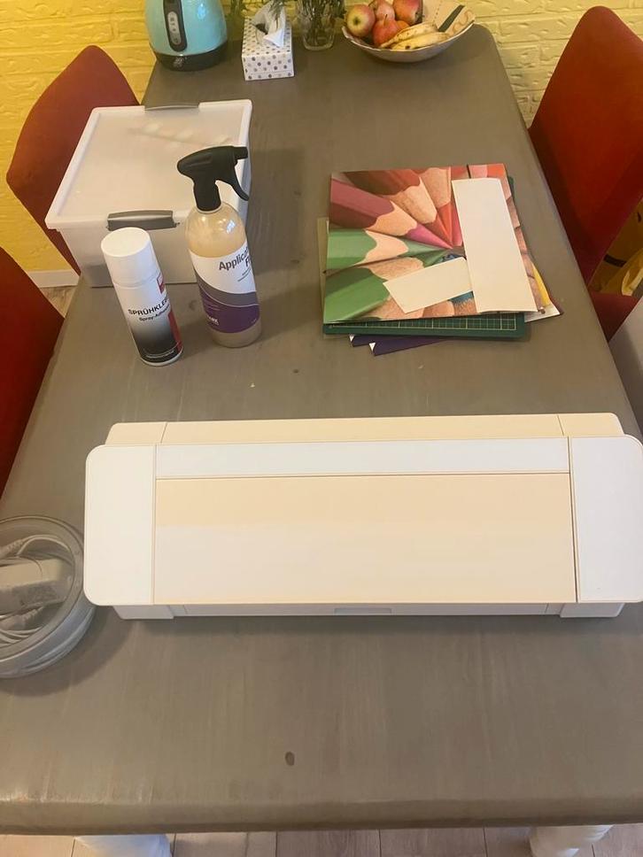 Silhouette Cameo 4 met veel toebehoren, Hobby en Vrije tijd, Knutselen, Gebruikt, Gereedschap of Toebehoren, Ophalen of Verzenden