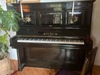 Zwarte Joh. Kuhse Dresden Piano, Gebruikt, Zwart, Ophalen of Verzenden, Piano