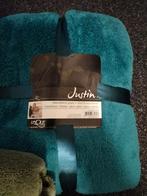 Plaid groen petrol Unique Living - Justin, Ophalen of Verzenden, Nieuw