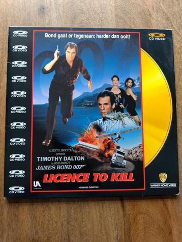 Licence to Kill / 007 * LaserDisc * Cd Video * Laser Disc *  beschikbaar voor biedingen