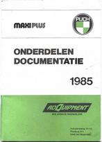 Puch Maxi Plus onderdelenboek 1985 (5723z), Verzenden, Zo goed als nieuw