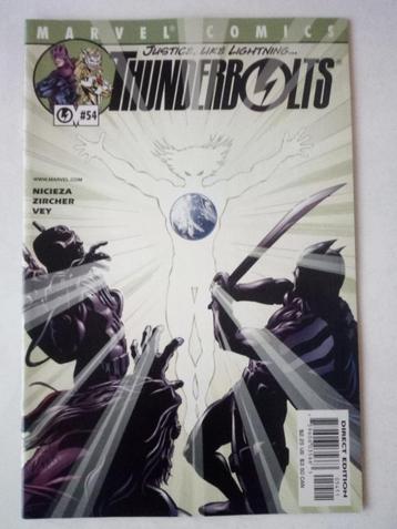 Marvel: Thunderbolts 54,55,56,58 (comics) beschikbaar voor biedingen
