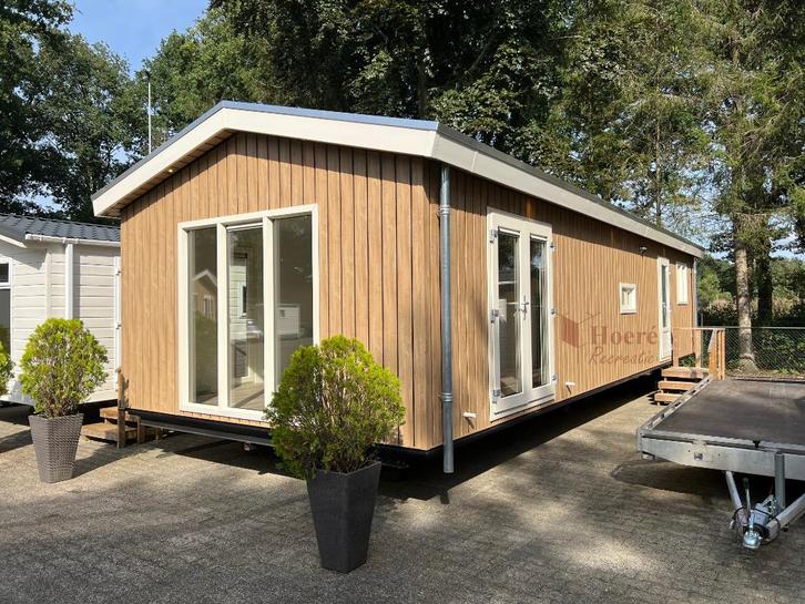 Sunhouse Deluxe 12 x 4.30 - Vinyplus - Chalet, Caravans en Kamperen, Stacaravans, tot en met 4, Ophalen
