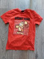 Rood Donkey Kong Shirt - Maat 134, Super Mario, Gebruikt, Jongen of Meisje, Ophalen of Verzenden