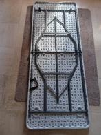 handige inklapbare markttafel / campingtafel, Ophalen, Rechthoekig, Aluminium, Inklapbaar