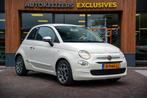 Fiat 500 0.9 TwinAir Turbo Mirror Airco Cruise Lmv 15", Voorwielaandrijving, Gebruikt, Euro 6, Leder en Stof